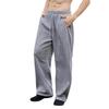 Men's 2025 European & American Style Wide-Leg Drawstring Sweatpants with Pockets
