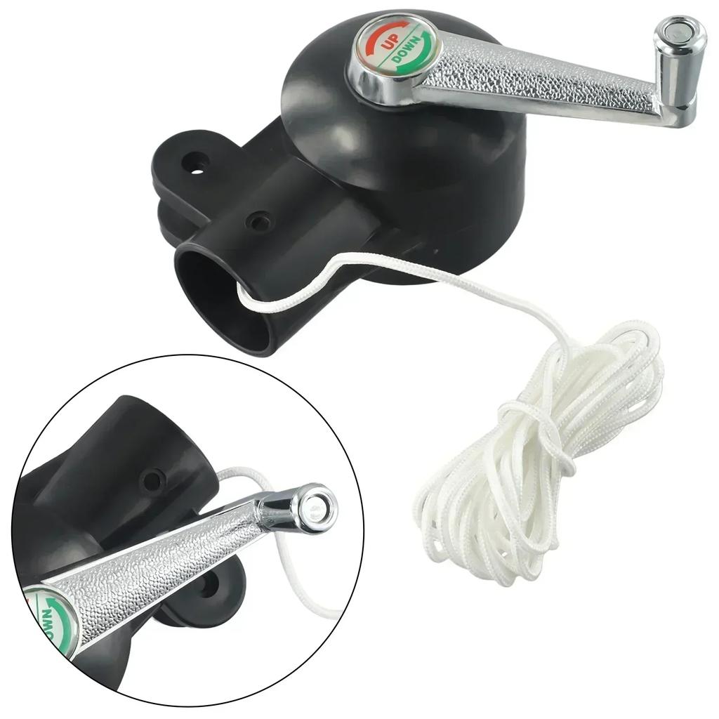 Patio Umbrella Crank Handle Metal/Plastic Crank Handle Heavy Duty Replace Umbrella Holder Umbrella Spare Parts Courtyard Deck