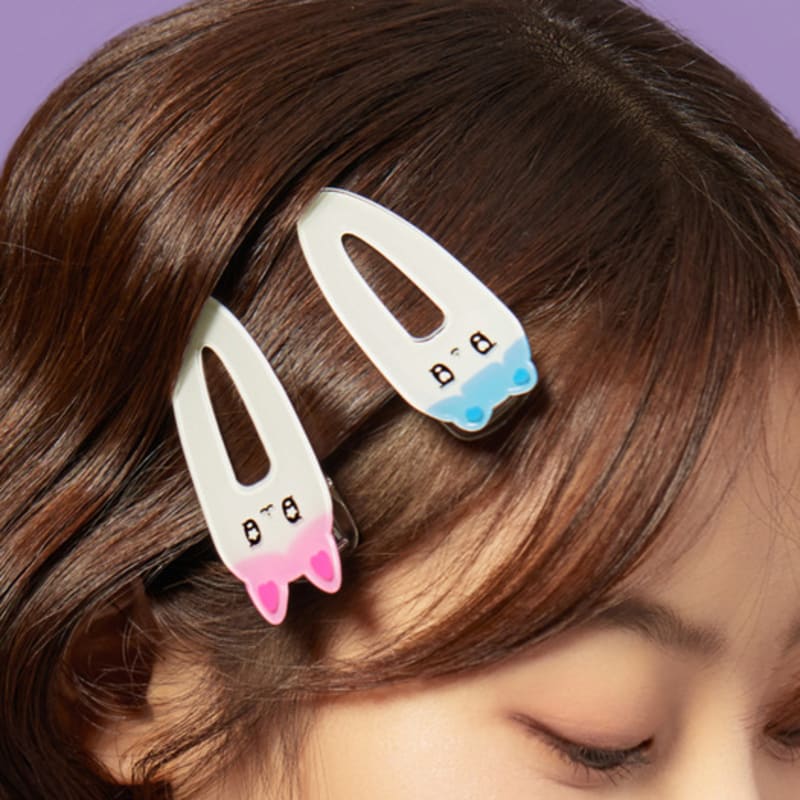 Kakao Friends Golgolz Clip Hairpin 2P Set_Golgolz