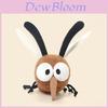 Mignon Abeille Moustique Dessin Animé Avec Grands Yeux Peluche Jouet Pendentif Porte-clés Pour Enfants Filles Cadeau