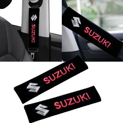 New Car Safety Belt Shoulder Cover Seat Belt Pads Accessories for BURGMAN DRZ GSXF SV 650 B-King GSR GSR750 GSR600
