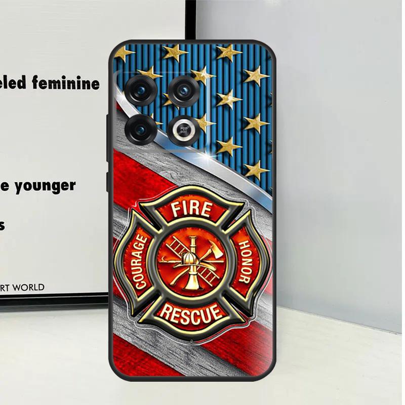 Rescue Fire Dept For OnePlus Nord 5 CE 4 3 Lite N20 N30 Case For OnePlus 15 12 13 11 9 10 Pro 10T 12R 13R 13T