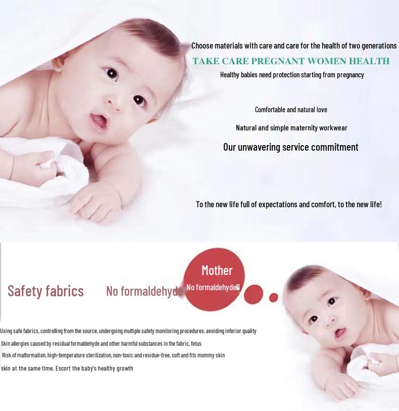 Adjustable Elastic Waist Maternity Nurse Pants with Full Abdomen Support - Summer Style, Plus Size.