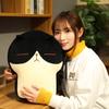 30/40cm Toast Cat Plush Pillow Stuffed Sop Kitten Black 3-color Brown Cushion Squishy Head Support Plushie Gift