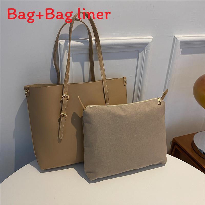 Women Large Tote Bag With Pu Material For Street Style Casual Day Out