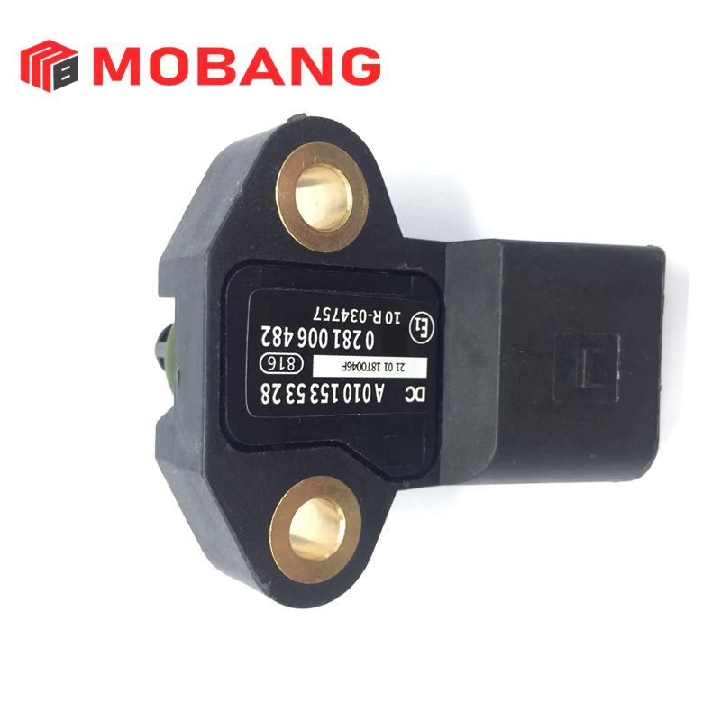 1/2PCS For B-osch Original 0281002468 A0041537028 0281006481 MAP Manifold Air Pressure Sensor For MERCEDESS-BENZ ACTROS MP2