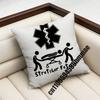 For Star of Life Doctor Nurse EMERGENCY MEDICAL SERVICES EMT Ambulance Throw Pillow Case Sham Square Sofa Pillowcase Pad Cover