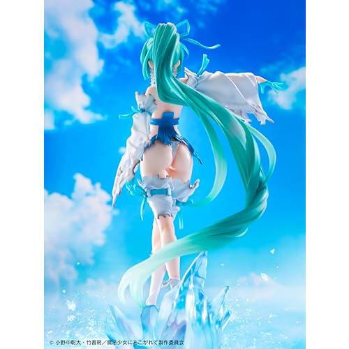 Longing for a Magical Girl" Magia Azul Thin Ice Shrine Maiden DX Ver. 1/7 Scale Complete Figure Made of PVC & ABS, Painted and Finished