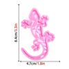 Animal Resin Keychain Molds Gecko Shape Pendant Moulds Jewelry Pendant Molds Silicone Texture for Hand-Making Jewelry