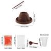 Volcano Eruption Diy Scientific Experiment Set, Children'S Toy, Snow Mountain Science And Education Small Production