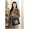Vintage Chinese Style Elegant Shoulder Bag Women Fashion Euro-American Tote Bag Premium Soft Dough Bag Women