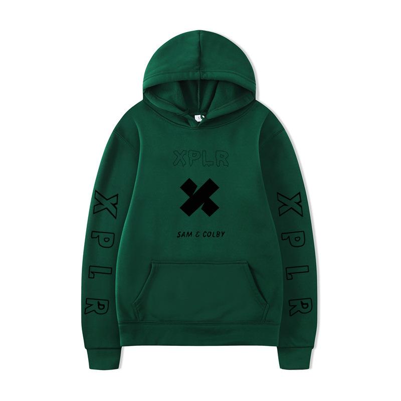 Autumn Winter Sam and Colby Printed Men's Hoodie Brand Hoody Clothes Vintage Fashion Casual Unisex Long Sleeve Pullovers