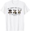 He Own The Cattle On A Thousand Hills Bible Highland Cow T-Shirt