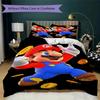 Super Mario Dodges Piranha Plants Bedding 1 Duvet Cover 2 Pillowcase Without Core Without Core Bedding Set Soft And Comfortable