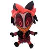New Hazbins El Plush Doll Alastor Cartoon Doll Kawaii Soft Stuffed Doll Home Decoration Birthday Gift For Kid