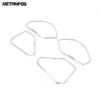 For Toyota Rav4 Rav 4 -2024 2025 Stainless Steel Door LoudspeakerAudio Speaker Cover Trim Interior Accessories Car Styling