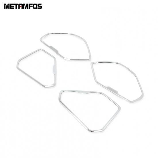 For Toyota Rav4 Rav 4 -2024 2025 Stainless Steel Door LoudspeakerAudio Speaker Cover Trim Interior Accessories Car Styling