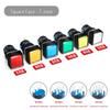 LA16 Illuminated 16mm Self-Resetting Push Button Switch – Round/Square/Rectangular Momentary Start