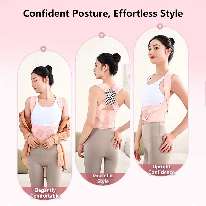 Adjustable Posture Corrector Belt For Men Women Spine Alignment Waist Trainer Back Support Abdominal Correction
