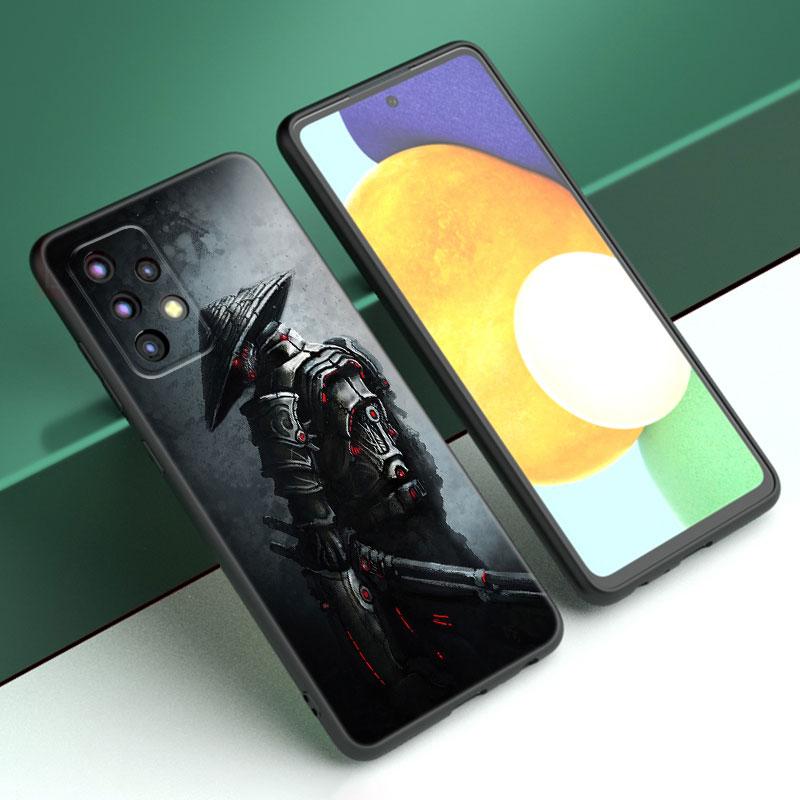Japanese Samurai Art Phone Case For Samsung A04 A21 A30 A50 A52 S A13 A14 A22 A23 A32 A53 A73 5G A11 A12 A31 A33 A51 A70 A71 A72
