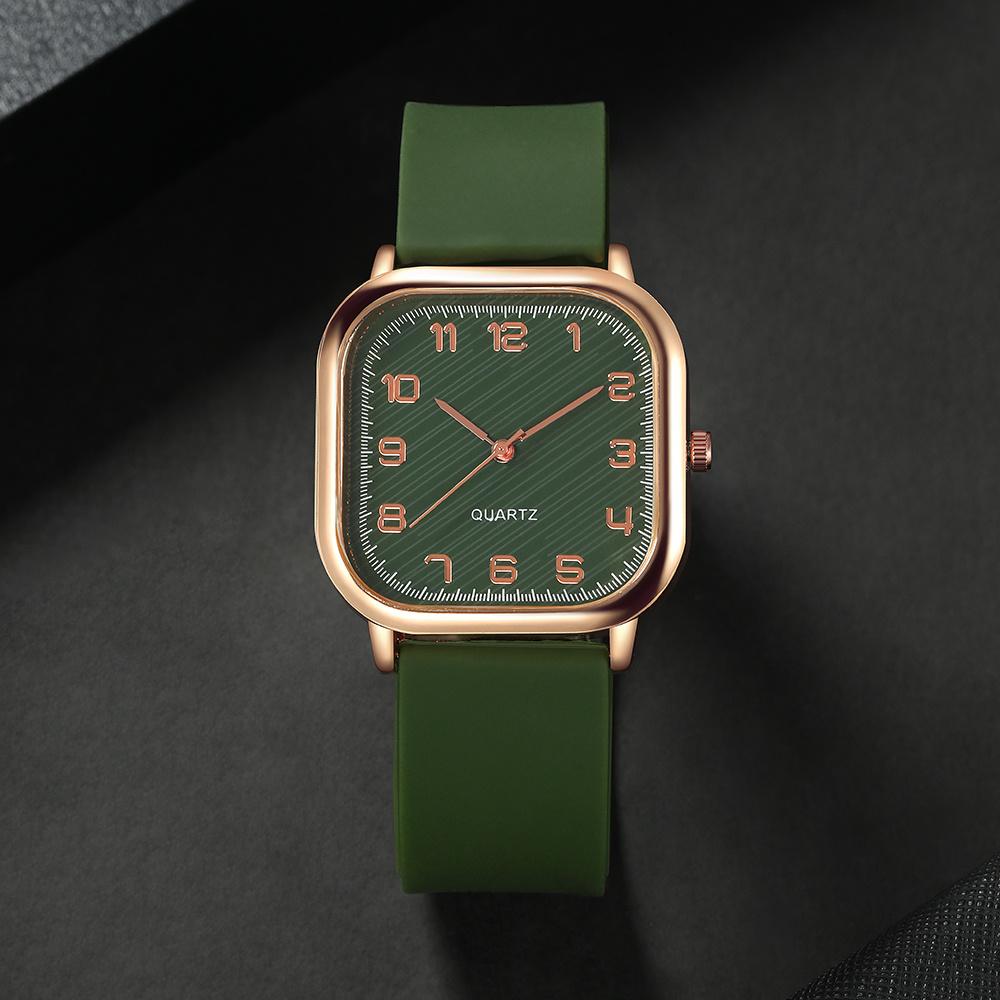 New Special Edition Women's Quartz Watch Quartz movement, square dial, analog display, battery operated, alloy housing, bracelet, electronic drive