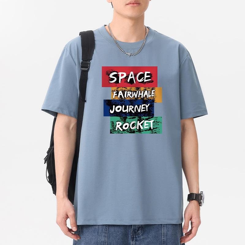 

Summer Men s Short Sleeve T-Shirt 100% Cotton Man Streetwear Tee 4XL бежевий