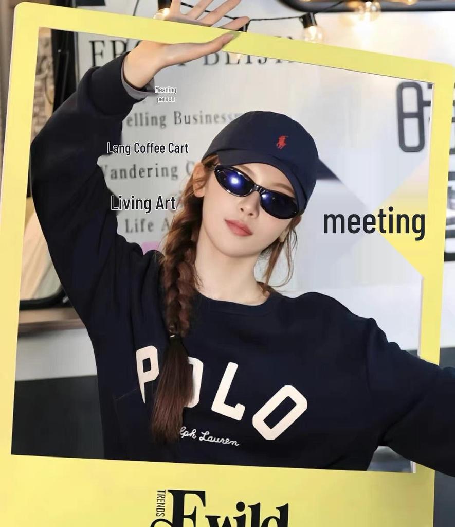 Gorra de Béisbol Polo Ralph Gray RL con Bordado de Logo de Caballo Pequeño - Sombrero de Copa Suave Unisex