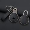 For Bmw Mini Cooper One Fun F54 F55 F56 R56 R57 R58 R59 R60 R61 Car Zinc Alloy Leather Key Case Holder Cover Keychain Accessorie