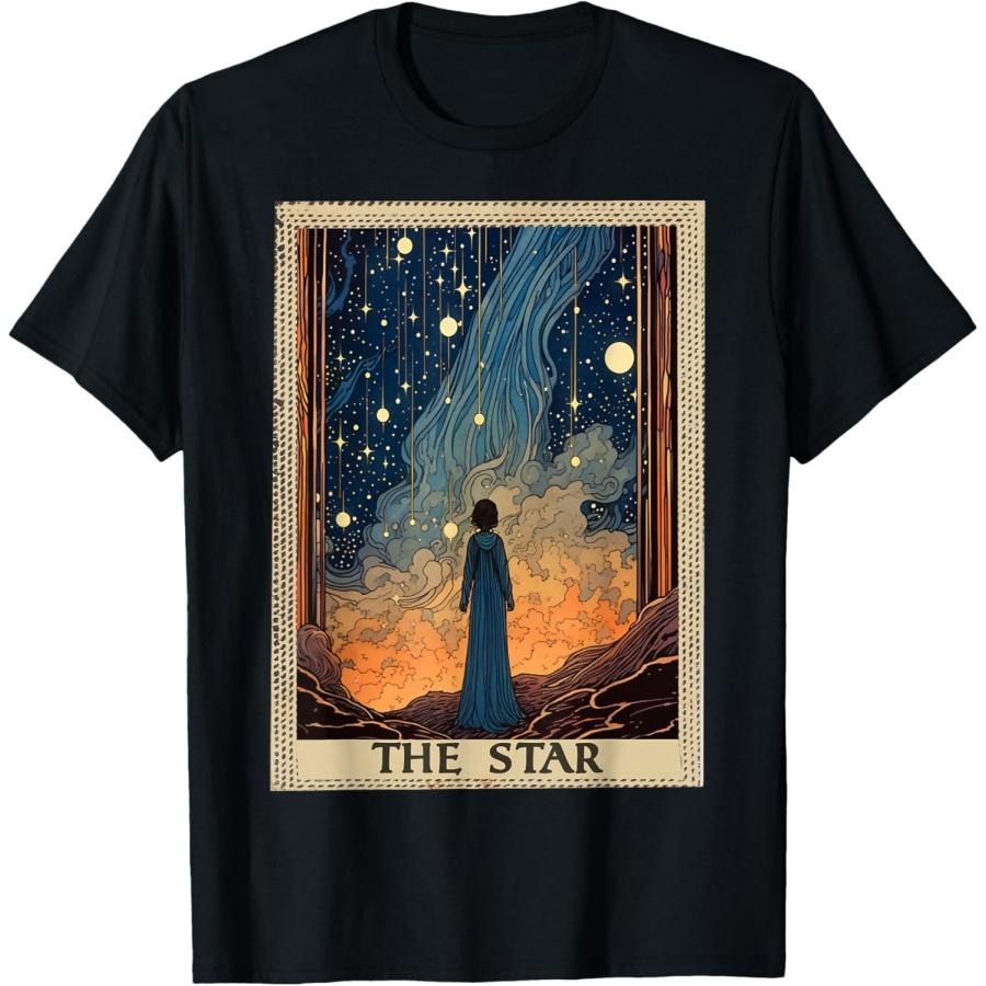 Original Tarot Card The Star T-Shirt S