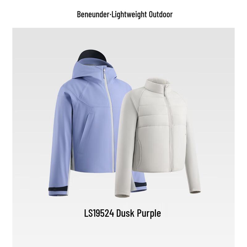 

Jiaoxia Women s 3-in-1 Outdoor Windproof Jacket LS19524 XL