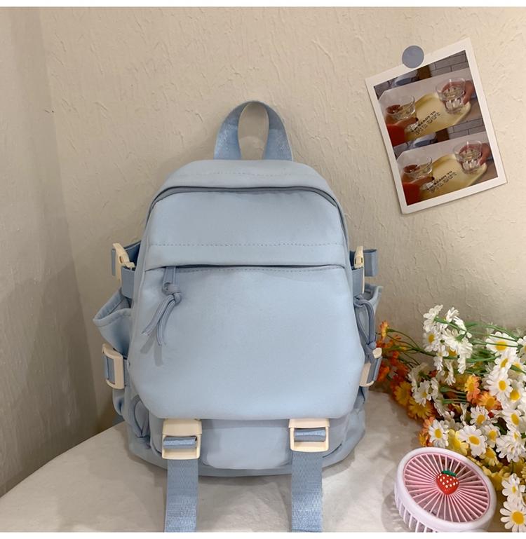 

Милая студенческая школьная сумка, женский мини-рюкзак в студенческом стиле, легкий небольшой рюкзак синий