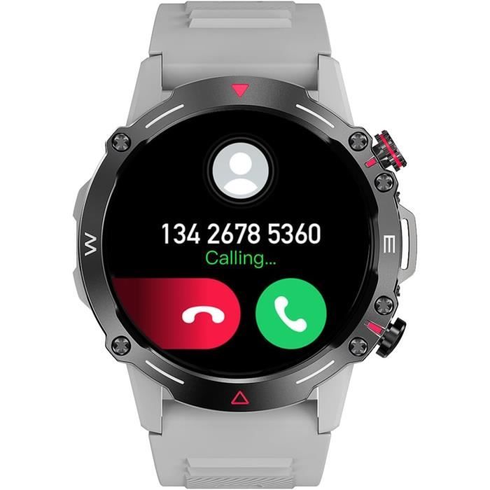 Montre intelligente - TREVI - T-FIT 510 A - Écran AMOLED 1,43 - Appels sans fil - IP68 étanche