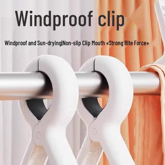 Neuling: 6er-Pack Winddichte Quilt-Trockenklammern - Starke, spurlos haftende Wäscheklammern für sichere und ordentliche Wäsche