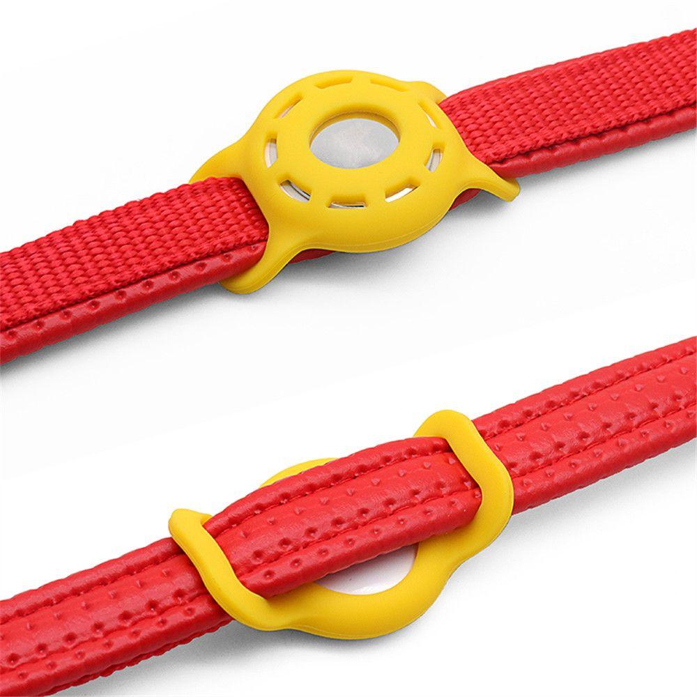 Hohle Airtag-Schutzhülle, Air-Tag-Halter, Silikon, Haustiere, Anti-Lost-Locator-Tracker-Gurtabdeckung für Apple Airtags-Zubehör