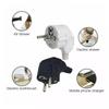 3PCS 4.8mm EU Schuko Plug Male Replacement Outlets Rewireable 250V 16A IP44 Connector Electeic Socket For Power Extension Cable