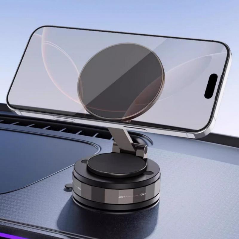 Magnetic Car Phone Holder with Suction Cup for Navigation