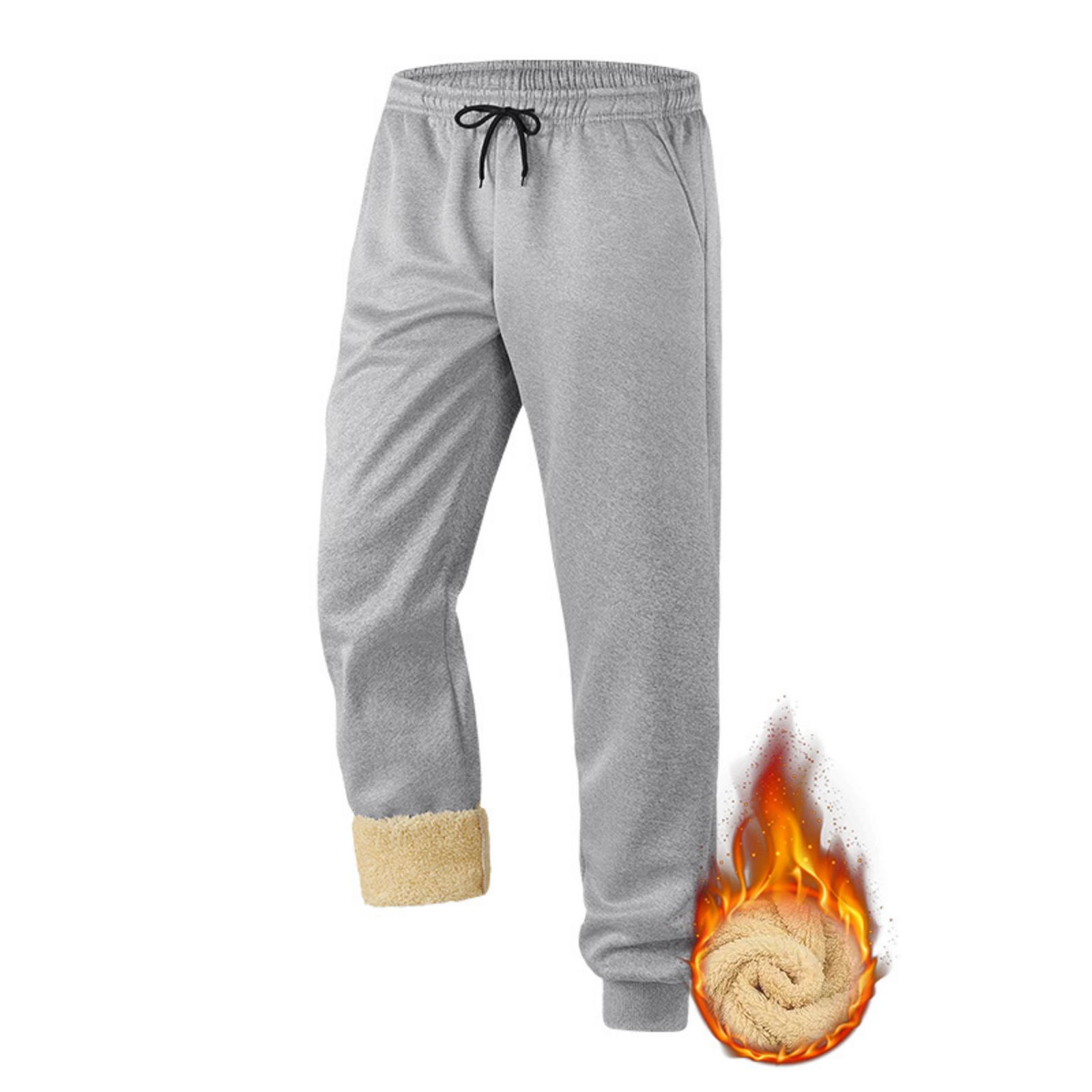 

Мужские однотонные повседневные спортивные зауженные брюки, мужские флисовые теплые свободные спортивные штаны на кулиске XL светло-серый