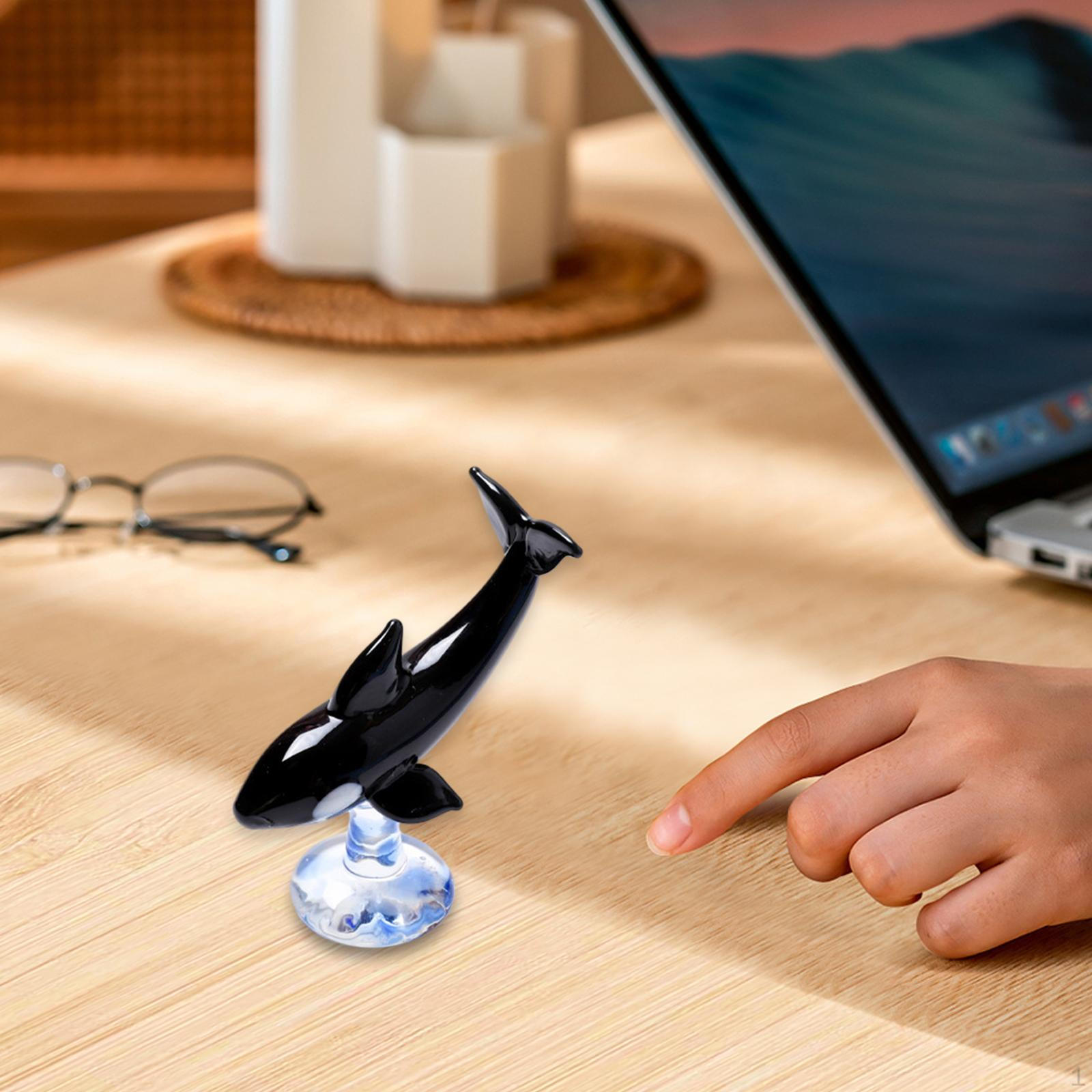 

Стеклянная скульптура животных, настольный дисплей, фигурки, центральная часть стола, реалистичные поделки ручной работы для Style A