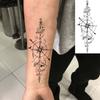 1 Foglio Tatuaggi Temporanei Vichingo Maori Drago Totem per Uomo Avambraccio Collo, Adesivi Tatuaggio Finti Temporanei Impermeabili Tatuaggi Realistici