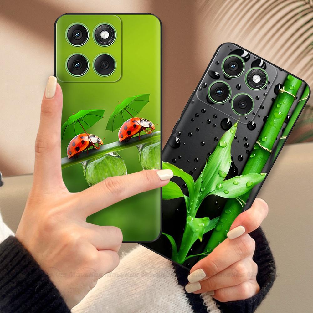 For Motorola Edge 60 Case Cute Liquid Silicone Phone Cases For Motorola Edge 60 Pro 60S Back Cover Funda For Moto Edge 60 Fusion