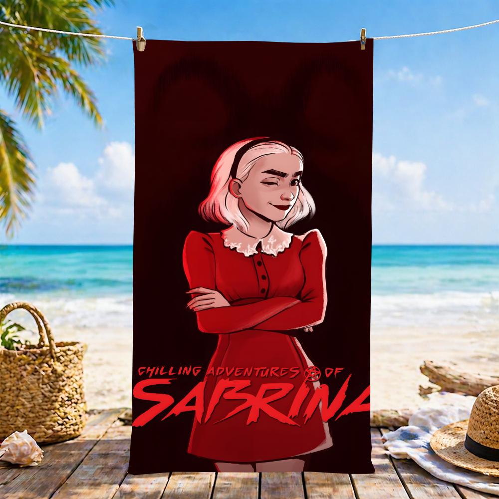 S-Sabrina Towel Microfiber Beach Towel, Quick-Dry, Sand-Free, Ultra-Fine Fiber, Super Soft.