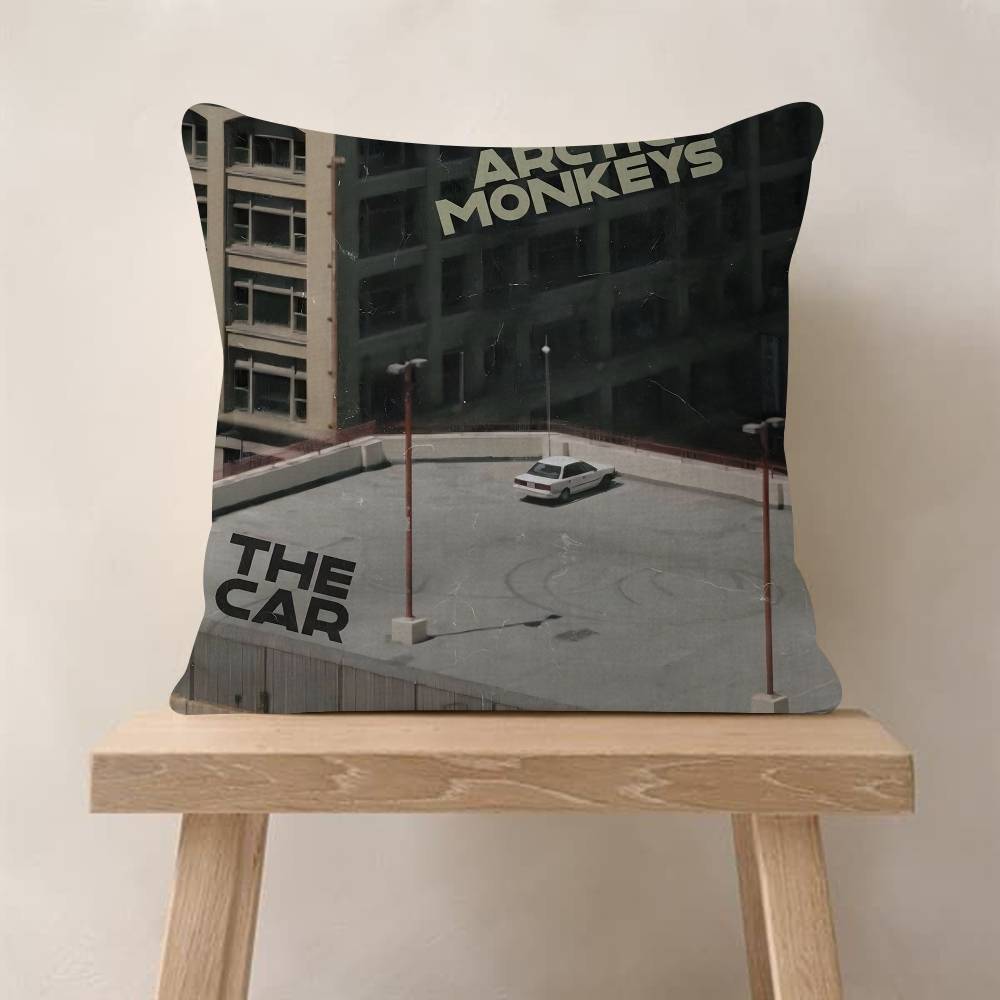 Vintage Arctic Monkeys Rock Band Music Cushion Cover Decorative Pillow Sofa Home Decor Case Pillow Cases