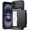 Applicable To IPhone 16 Card Phone Case 15Plus Set Beer Slide Cover Card Bag Multifunctional Apple 14/13 Hard Set