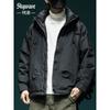 Mens Oversized Down Jacket Winter Warm Hooded Parka With Multiple Pockets Lightweight Outdoor Wear