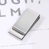 1Pc Stainless Steel Metal Money Clip Dollar Design Fashion Simple Silver Dollar Cash Clamp Holder Wallet For Men Women
