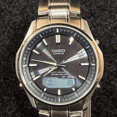 Used Casio Wristwatch Lineage CASIO LCW-M100 Solar Radio Clock