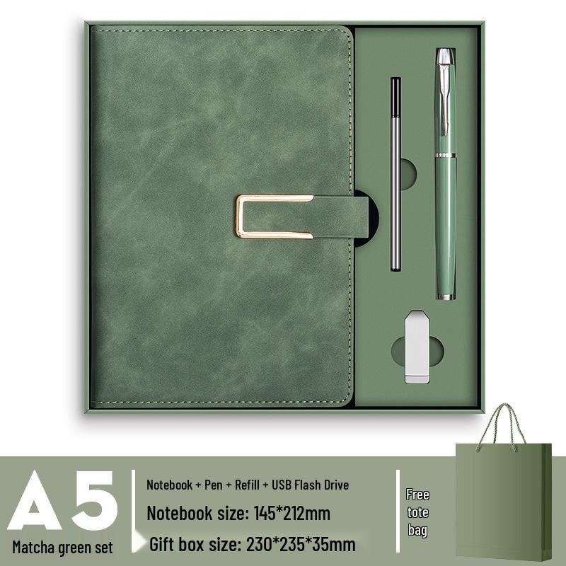 High-Grade Business Notebook Gift Set with Custom Logo Printing