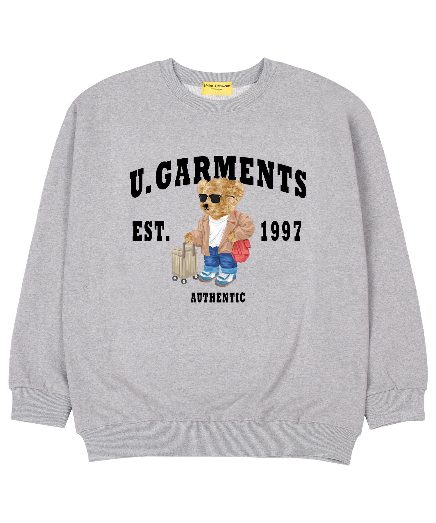 Union Garments Толстовка Оверсайз French Серый Xxl