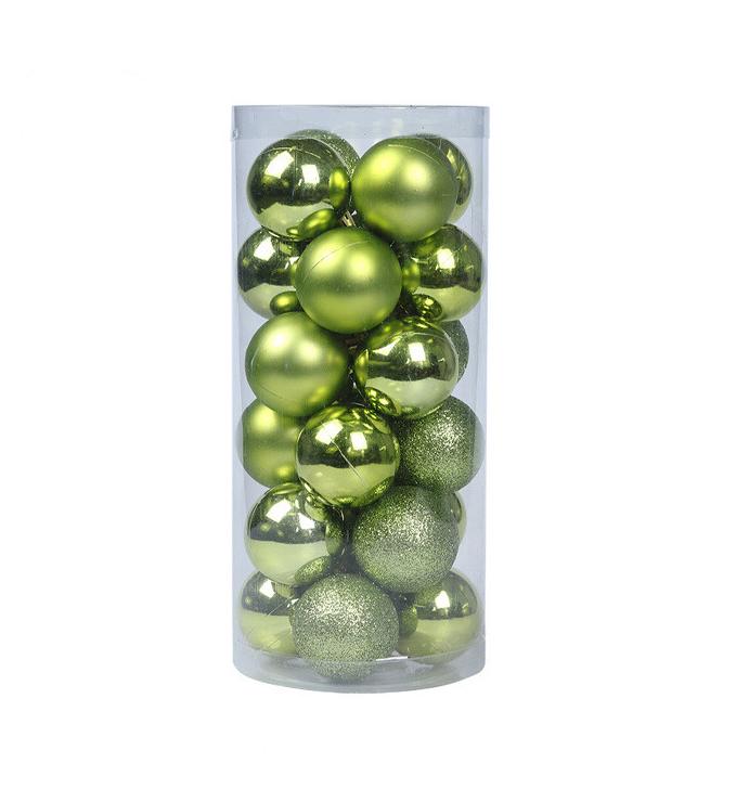 36pcs Silver Christmas Ball Ornament Set, Shatterproof Tree Hanging Baubles for Holiday, Party & Home Decor 3cm