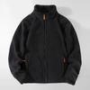 Boys and Women's Double-Sided Coral Fleece Jacket - Warm, Thickened Autumn/Winter Cardigan for Outdoor Use